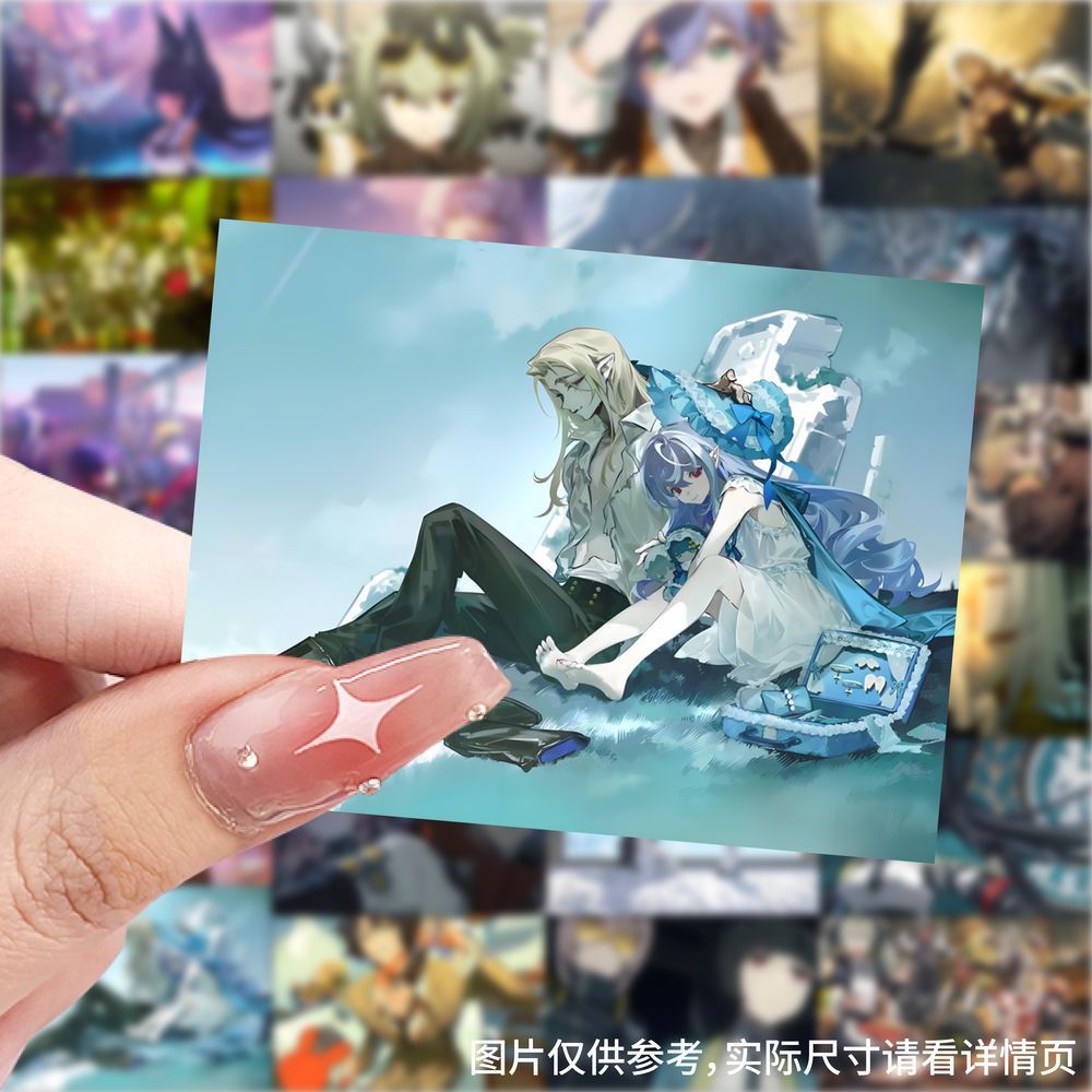 189张绝区零二次元游戏周边贴纸卡通人物diy贴画笔记本手机壳贴纸