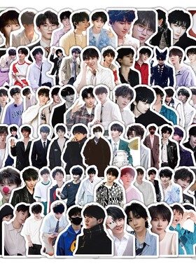 103张时代少年团马嘉祺刘耀文贴纸合集TF家族明星周边装饰行李箱