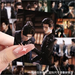 189张暗河传周边贴纸ins高颜值侯明昊周边装饰桌面DIY手账贴画纸