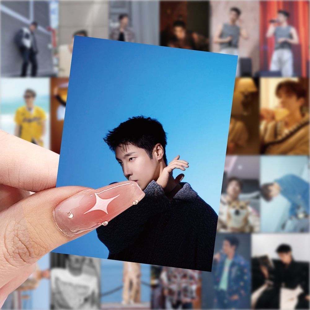 新款高瀚宇壁纸高颜值帅气贴画装饰ins网红周边手机手账防水贴纸