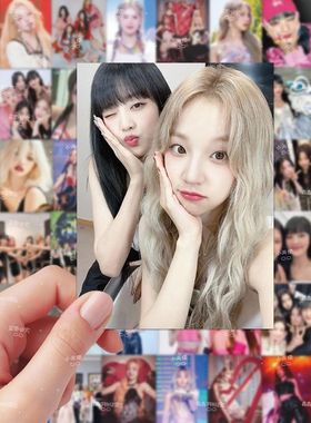 60张韩国女团(G)l-DLE贴纸高颜值合集明星周边装饰DIY手机壳手账