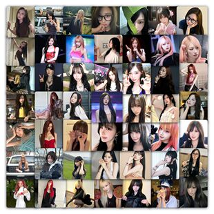 118张吉赛尔头像明星周边应援贴纸diy自粘手机壳行李箱标签贴画纸