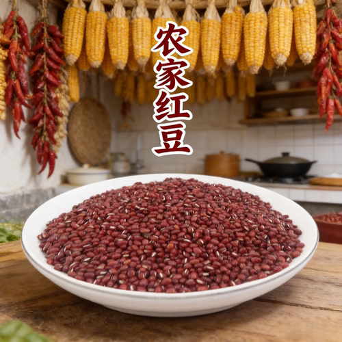 新货红豆广东农家自种新鲜煲汤煲糖水红豆沙红豆糕点烘焙当季干货