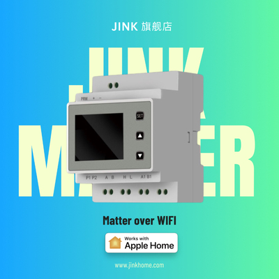 JINK/Matter中央空调控制器绿米VRF直连冷风速智能家居接入苹果