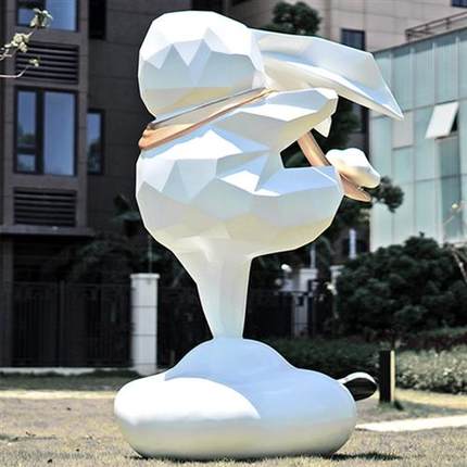 玻璃钢卡通动物雕塑大型商场户外景观公园摆件美陈装饰来图定制