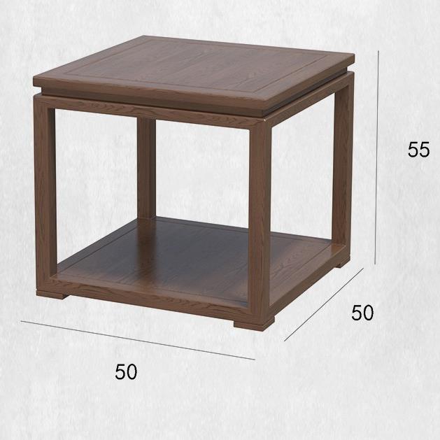 会议室接待贵宾沙发商务洽谈新中式办公室单人位实木会客沙发茶几