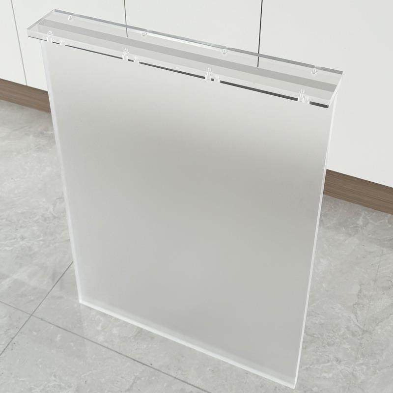 可定制压克力桌腿支架石头纹黑色渐层桌脚餐桌岩板桌角异形支撑架