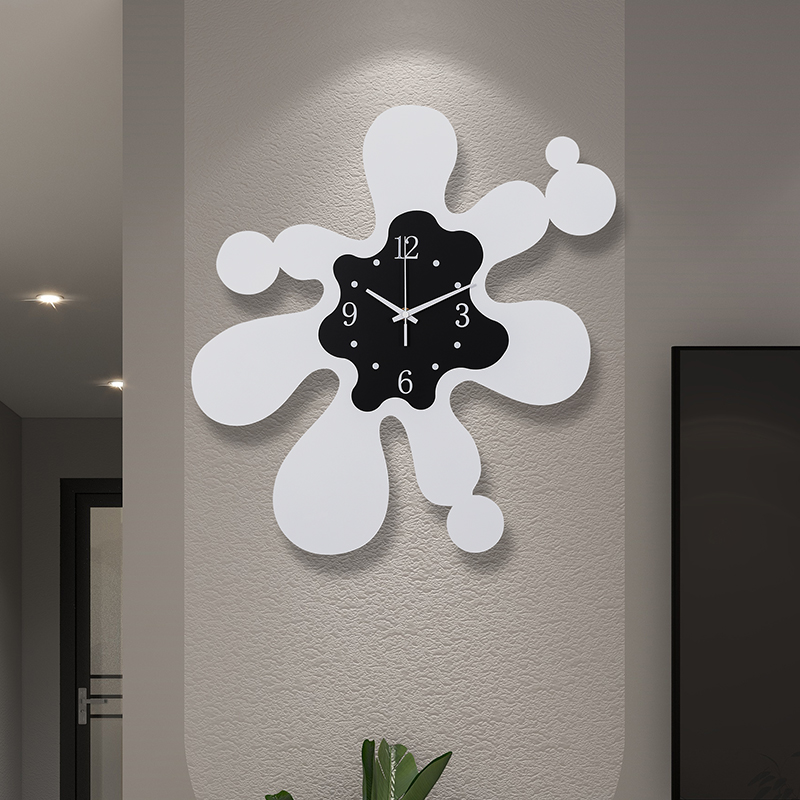 创意挂钟客厅家用时尚钟个性现代简约时钟静音P装饰石英钟挂墙钟