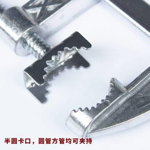 不锈钢桥钓伞架钓鱼遮阳伞支撑架桥筏栏杆筏钓雨伞夹固定支架渔具