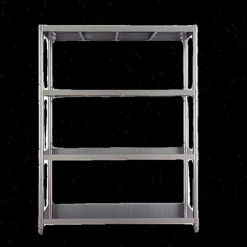 不锈钢货架四层厨房置物架落地储物收纳架整理锅架微波炉架子定做