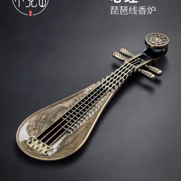 不见山线香炉创意仿古铜心经檀香炉家用古琴线香插室内茶道香薰炉,家居饰品,香薰炉,淘宝优惠券,粉丝福利购,淘宝优惠卷