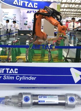 MI8原装亚德客不锈钢迷你气缸MI8X25X50X75X100X125X150-S-CA