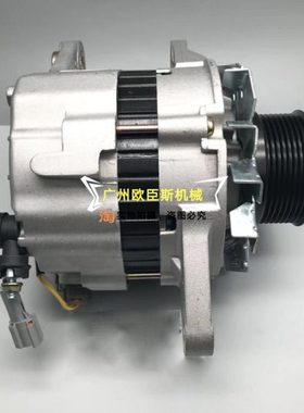 挖掘机 凯斯210B 240B 电喷4HK1发动机住友SH210-5 240-5A5发电机