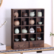 实木博古架茶杯架子收纳柜茶叶柜中式 茶壶置物架茶具架多宝阁摆架