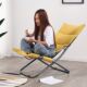 简易便携躺椅阳台家用休闲折叠椅子午休懒人椅办公室午睡靠背椅子