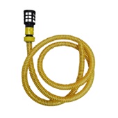 指南车战狼青龙商用机洗车机6分进水管加重自吸滤网塑料进水快接