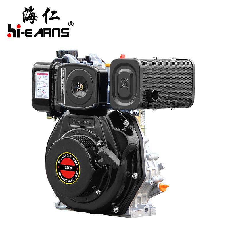 厂家直销178FS手起动单缸风冷柴油机6马力反向旋转1500/1800转