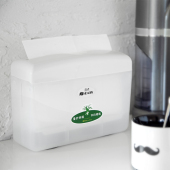 迈点台面擦手纸盒弹簧抽纸厨房浴室干手抹手纸架日式 纸巾盒免打孔