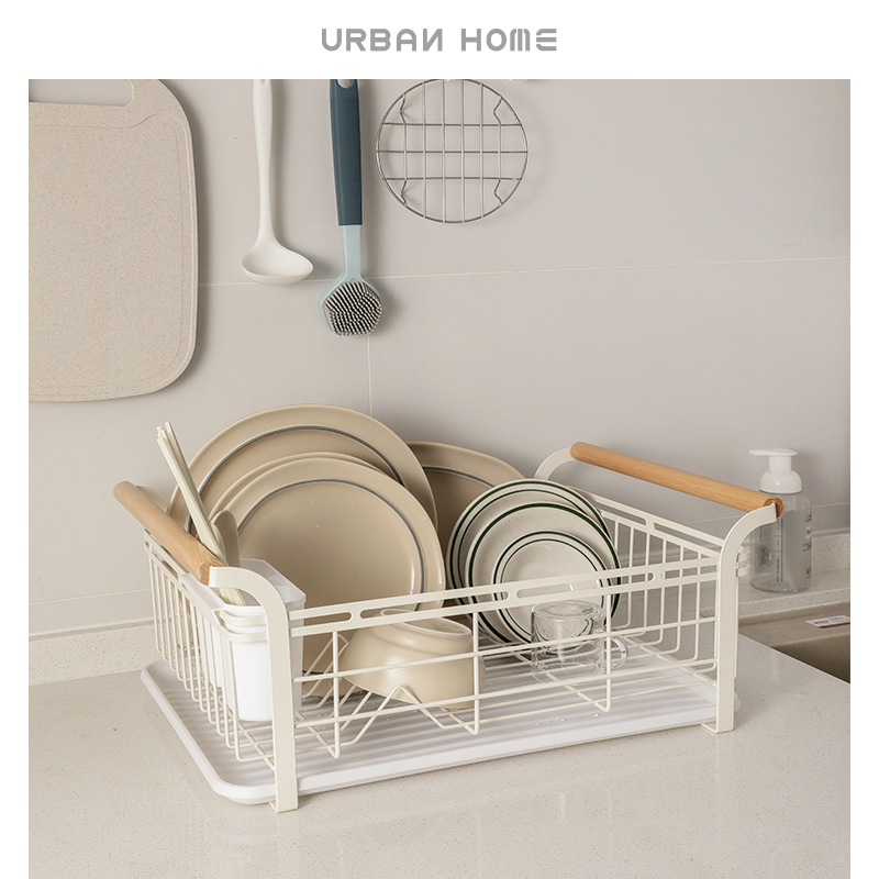 尤本家居大号碗盘沥水架厨房放碗筷收纳沥水篮餐具滤水碗架置物架