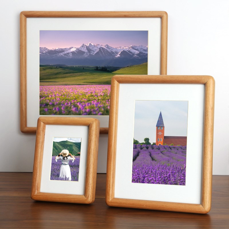 大相框挂墙高级感免打孔钉寸创意照片墙婚纱照全家福1 寸