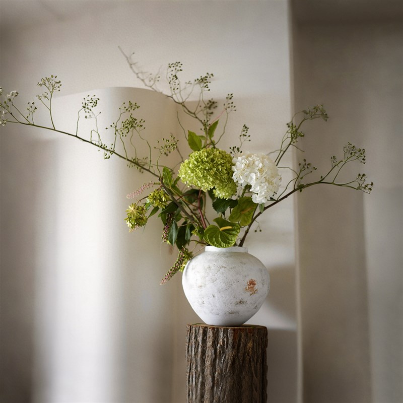 森空间仿真绿植装饰花艺搭配植物简约复古风软装美陈插花摆件