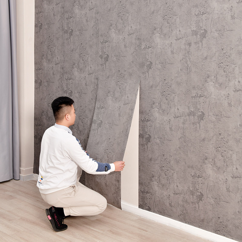 复古工业风墙纸自粘学生宿舍店面翻新改造纸防水防潮壁纸背景墙,家居饰品,软装墙贴,淘宝优惠券,粉丝福利购,淘宝优惠卷