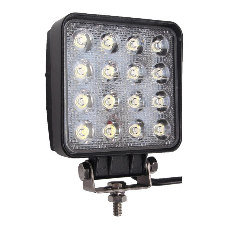 汽车射灯车顶LED射灯行李框射灯爆闪越野车led射灯长光远光灯8W