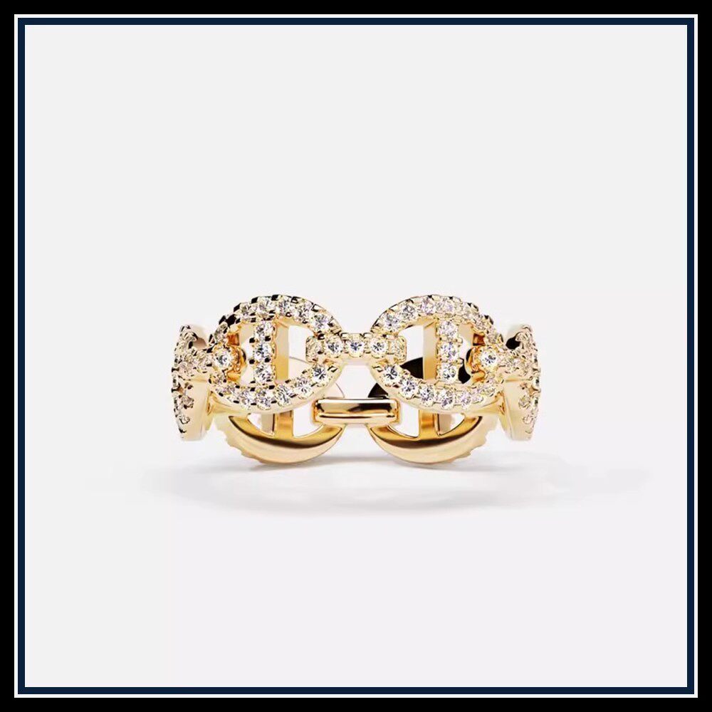 thumbnail for Popular European and American Style Lake Blue Square Ring with Malachite, Lapis Lazuli, Sunflower Design, Pig Nose, and Starfish Tail Ring