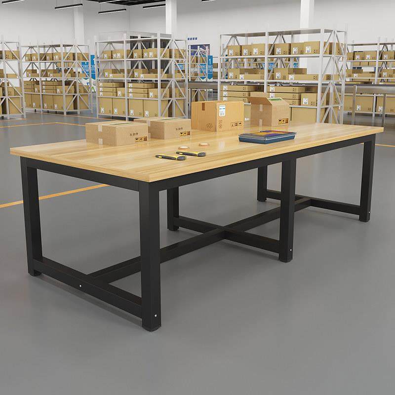 工作台裁剪台打包台车间快递包装台电子厂流水线操作检验台大桌子,五金/工具,工作台/防静电工作台/重型工作台,淘宝优惠券,粉丝福利购,淘宝优惠卷