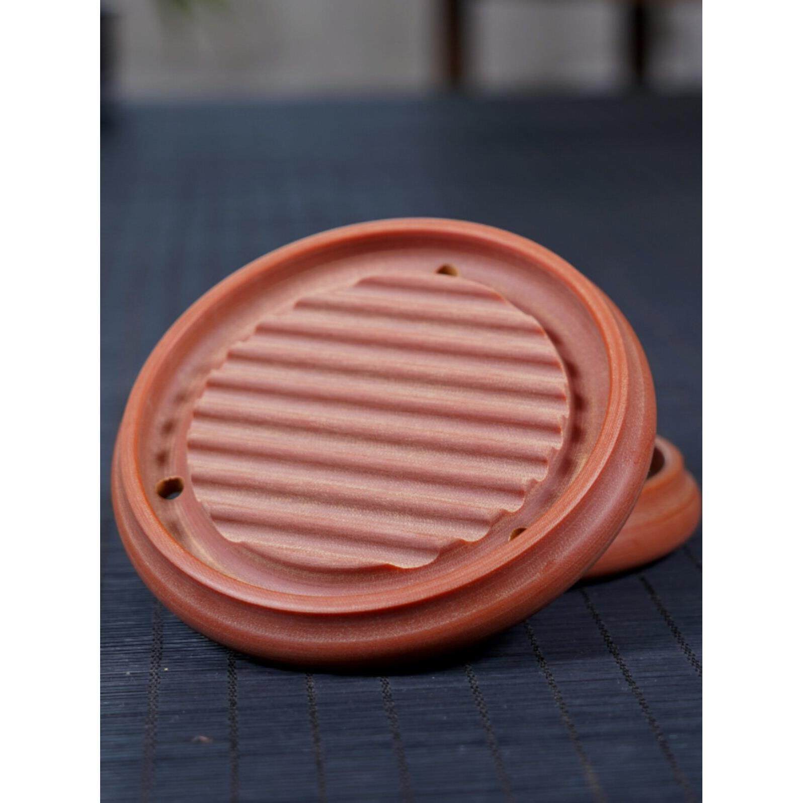 紫砂壶养壶茶托小号壶垫电木大橙金黄料壶承不开裂不发霉茶具配件