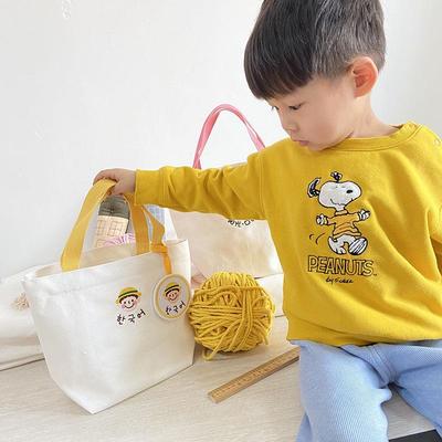 妈咪包宝宝收纳儿童姓名定制便当带便当包手拎小布袋帆布袋女礼物