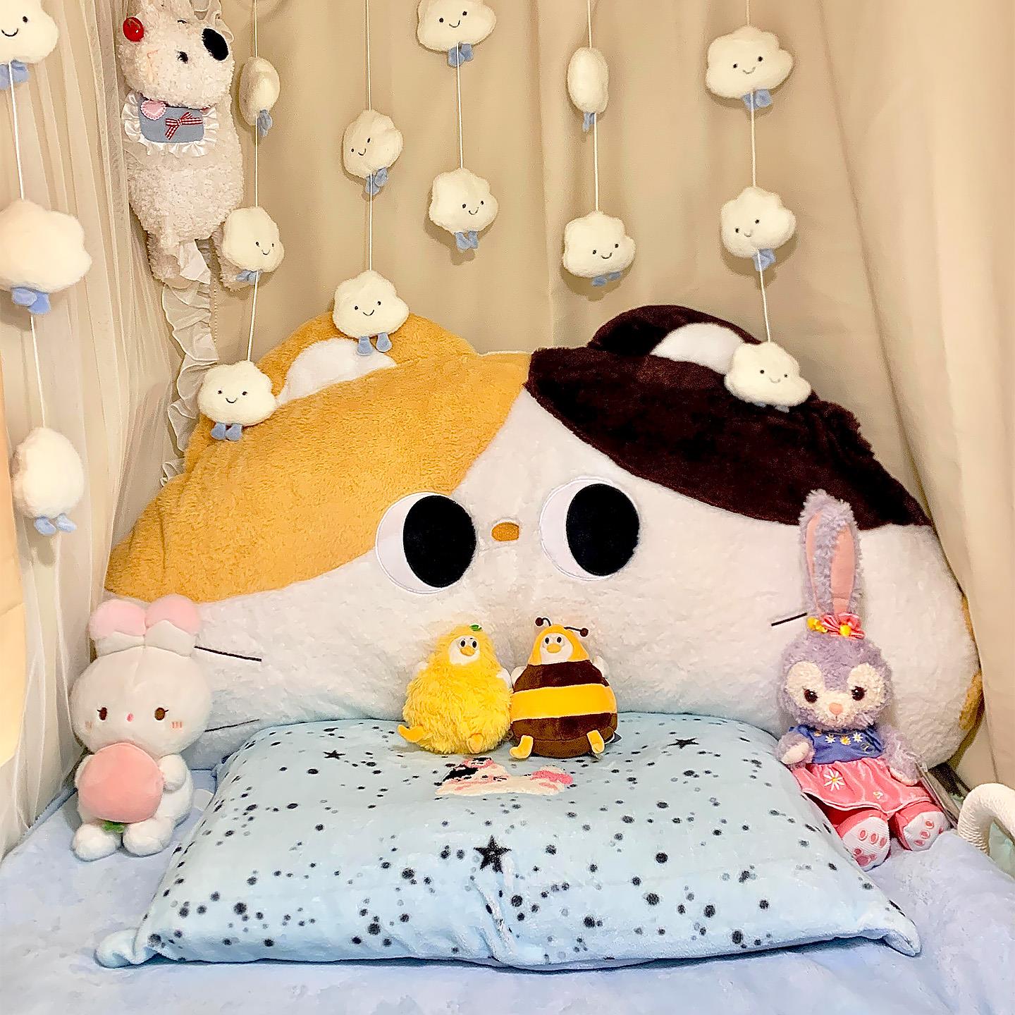 宿舍好物靠枕床头大靠背护腰靠垫软包大学生上下铺寝室睡觉大抱枕