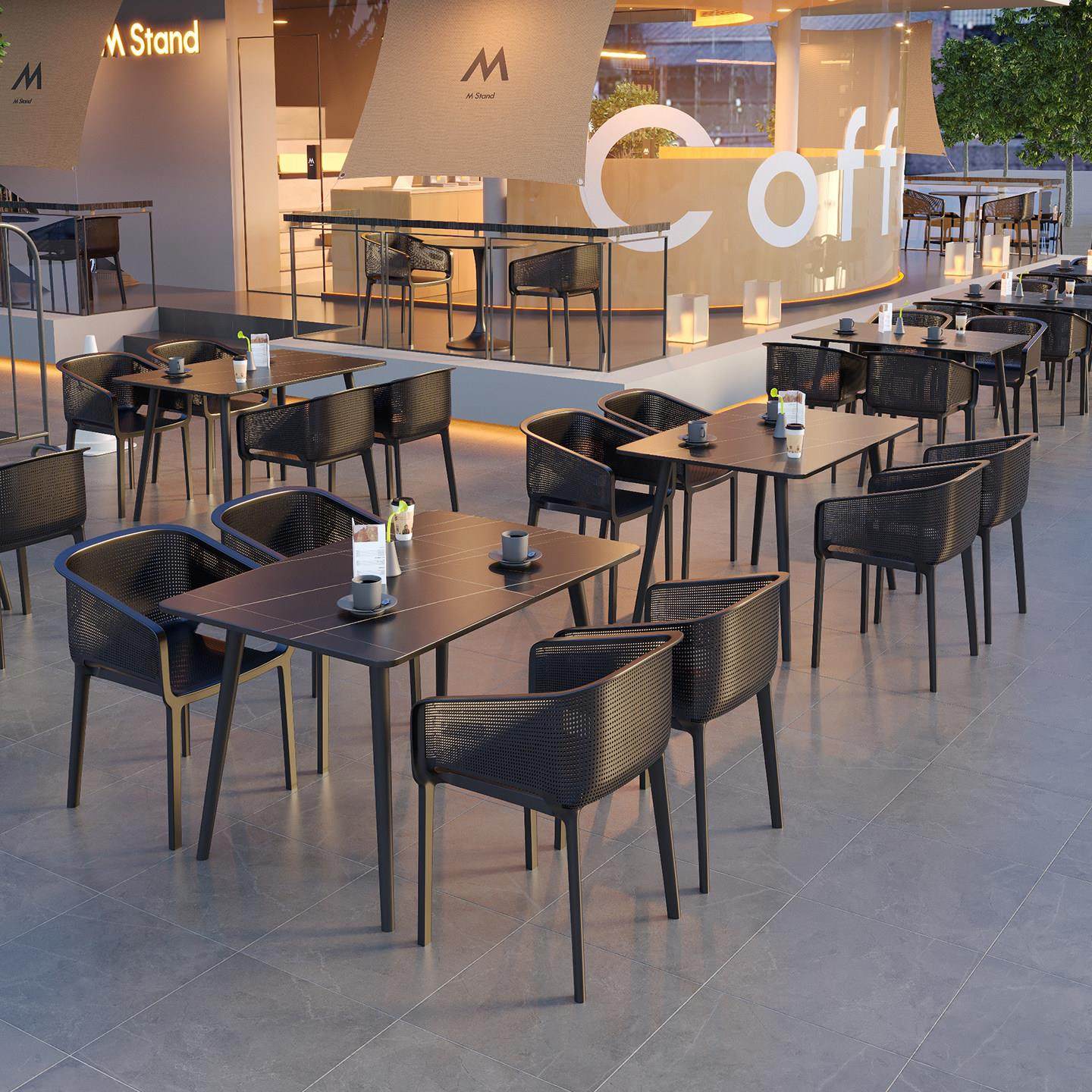 咖啡厅外摆桌椅酒吧酒馆户外桌子露天餐厅民宿酒店防水商用餐桌椅,商业/办公家具,商用餐椅,淘宝优惠券,粉丝福利购,淘宝优惠卷