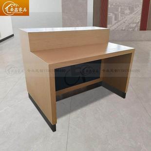 烤漆低位服务台接待台引导台便民柜台医院银行无障碍低位咨询前台