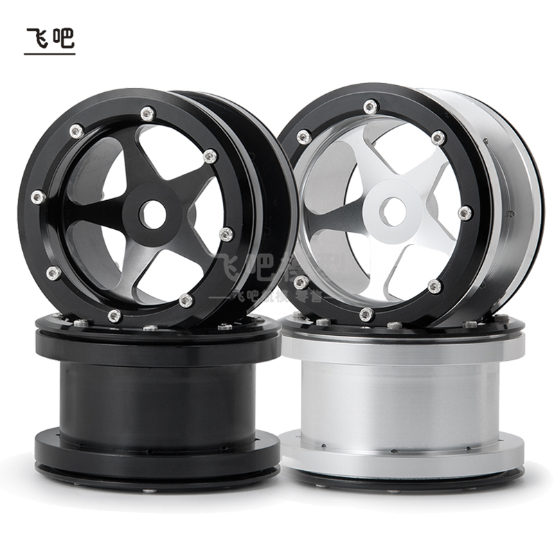 2.2寸金属轮毂 攀爬车升级 锁胎夹胎 RR10 KM2 KM4 SCX10 幽灵