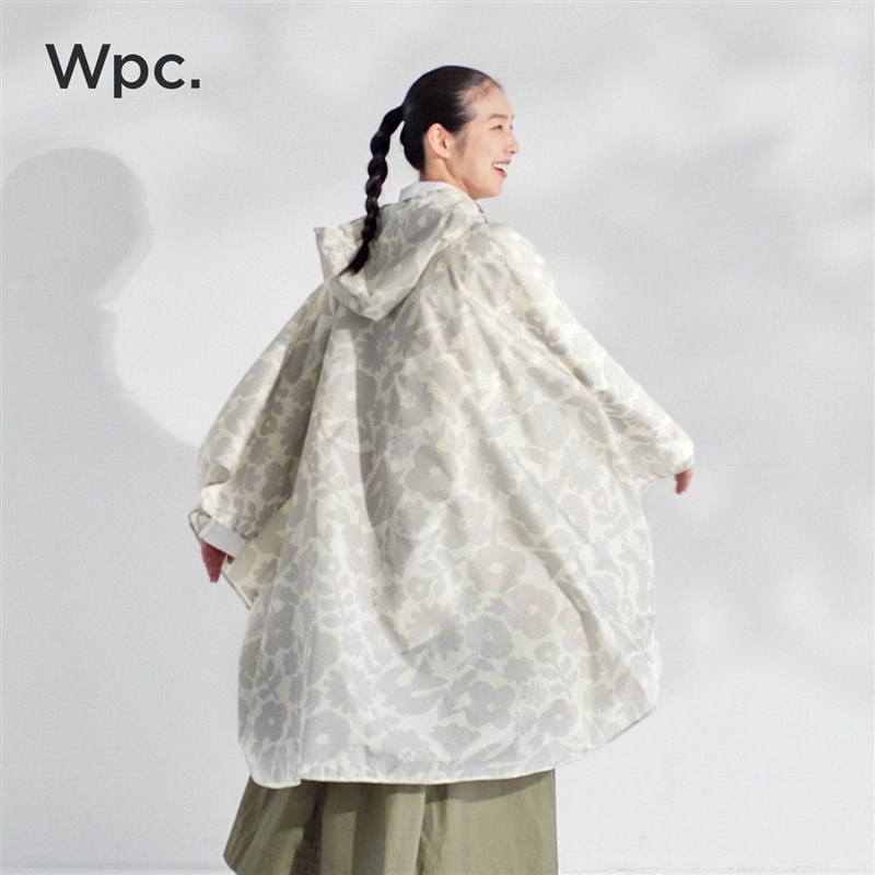 wpc雨衣宽松时尚轻量全身防雨防风雨衣男女皆宜户外雨披成人外穿