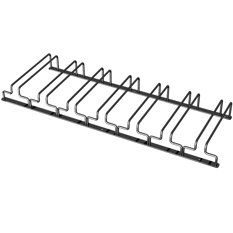 钛黑色SUS304不锈钢红酒杯架倒挂家用高脚杯架悬挂酒杯架吊杯架子