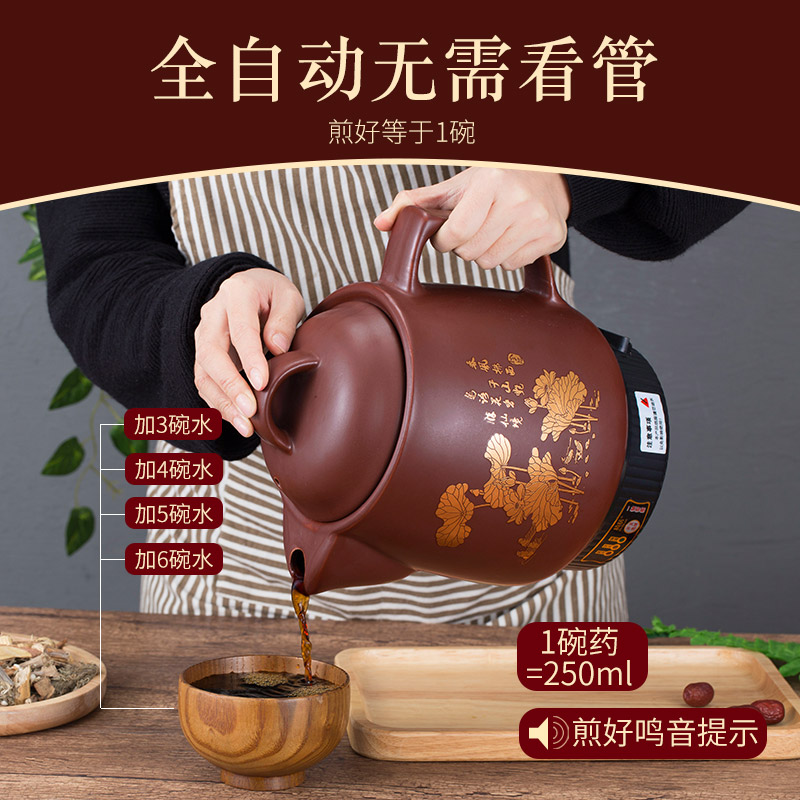 全自动中药煎药壶家用电煎中医插电药罐煮煲神器机熬药电砂锅煎药