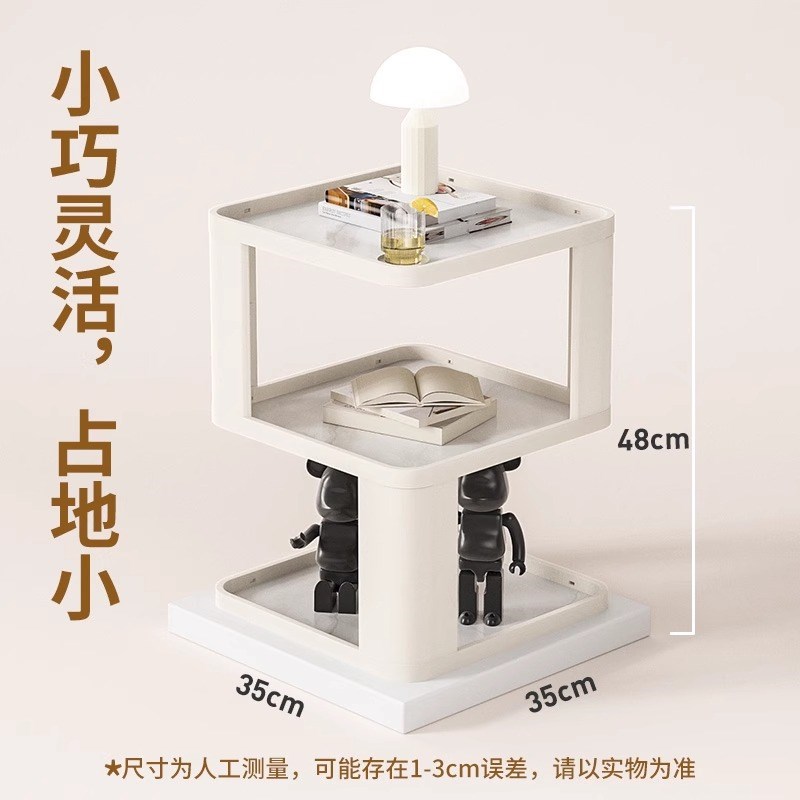 边几沙发边柜创意客厅小茶几轻奢角几卧室现代简约床头柜小置物架