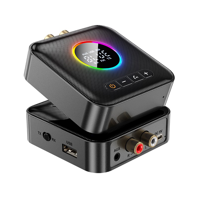 老功放改装5.4蓝牙接收器转音响音频适配器FM发射无损U盘模块