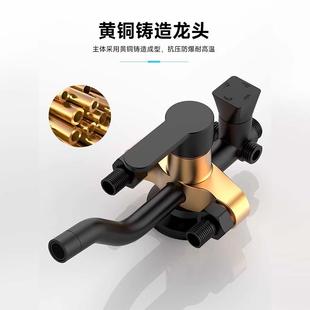 淋浴花洒套装 明装 全铜混水阀家用洗澡增压喷头卫浴室淋雨沐浴器