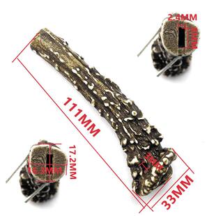 彷刀柄料马鹿角 刀柄材料 羚羊鹿角博弈刀柄贴片料 鹿角刀柄贴片