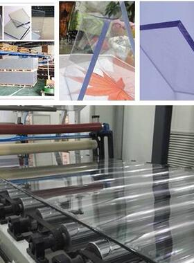 厂家直销PC耐力板2mm3mm5mm6mmpc板聚碳酸酯板加工透明平板