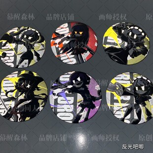 【幕醒森林】无机杀手周边 Doll N V 双插立牌吧唧徽章钥匙扣色纸