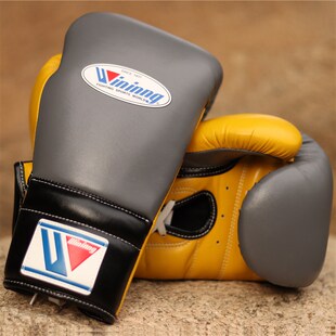 winning同款系绳款日式拳套成人儿童搏击泰拳格斗自由搏击