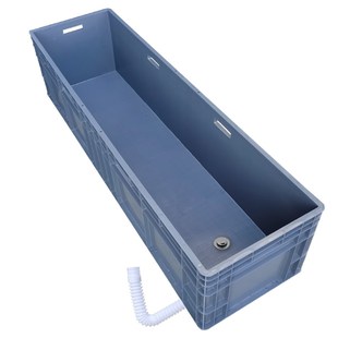 养龟缸龟箱底排排水养殖箱长方形大箱带排水龟缸鱼缸水族箱海鲜缸