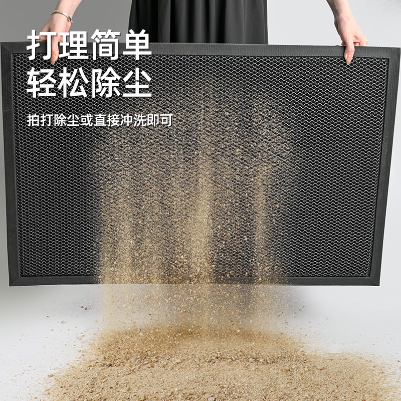 别墅入户门地垫家用大门口弹力防滑脚垫门垫室外进门地毯门外垫子