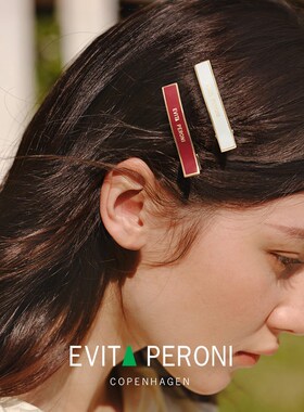 丹麦Evita Peroni/依慧达2025新款女发夹边夹侧边小众刘海夹前额