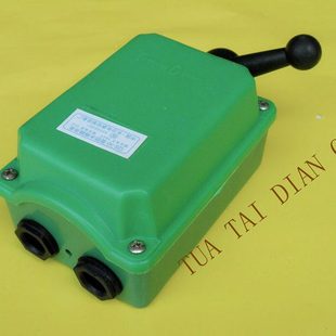 防水倒顺开关正反转转换QS 30A可逆转胶壳380V220三相电机和面机
