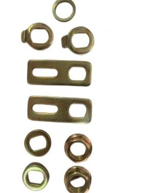 电摩电动车电机防转片固定螺母垫片不锈钢片定位片止转片M182M16